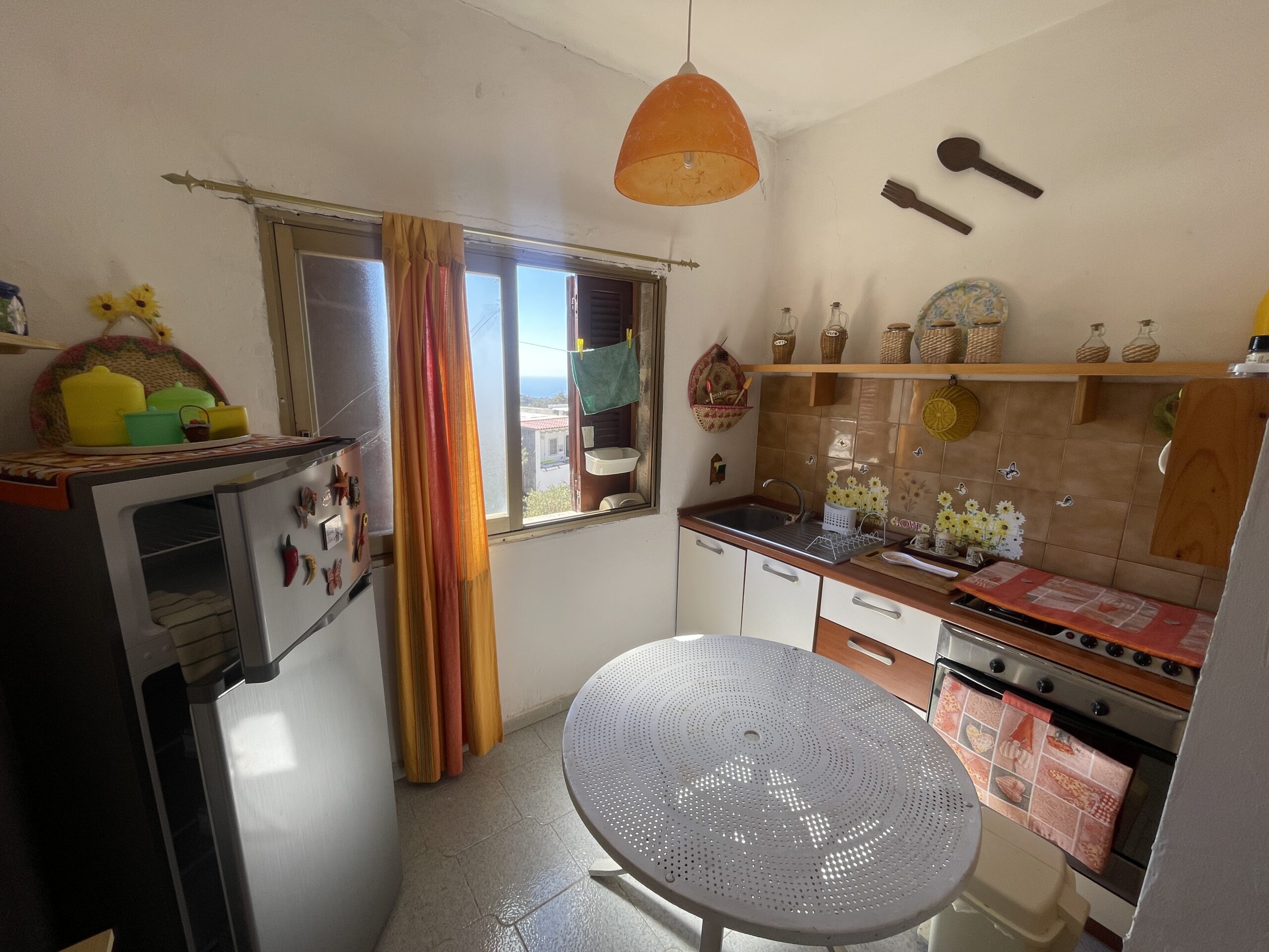 Holiday home in Maierà with terrace and courtyard.