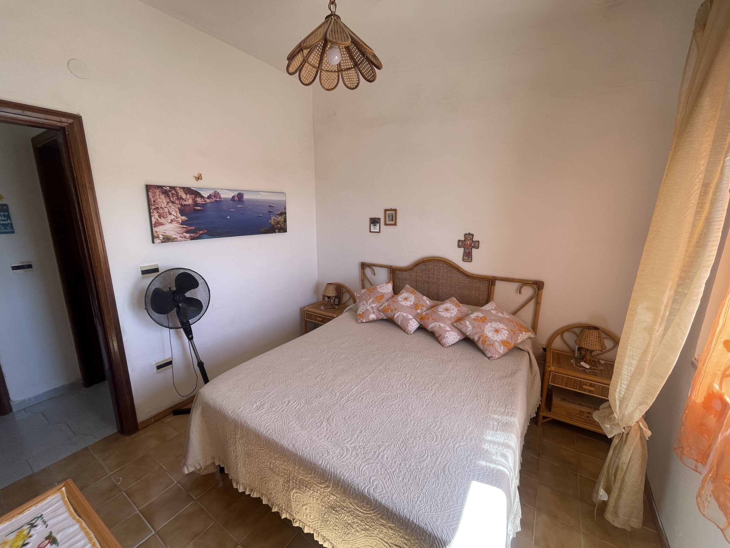 Holiday home in Maierà with terrace and courtyard.