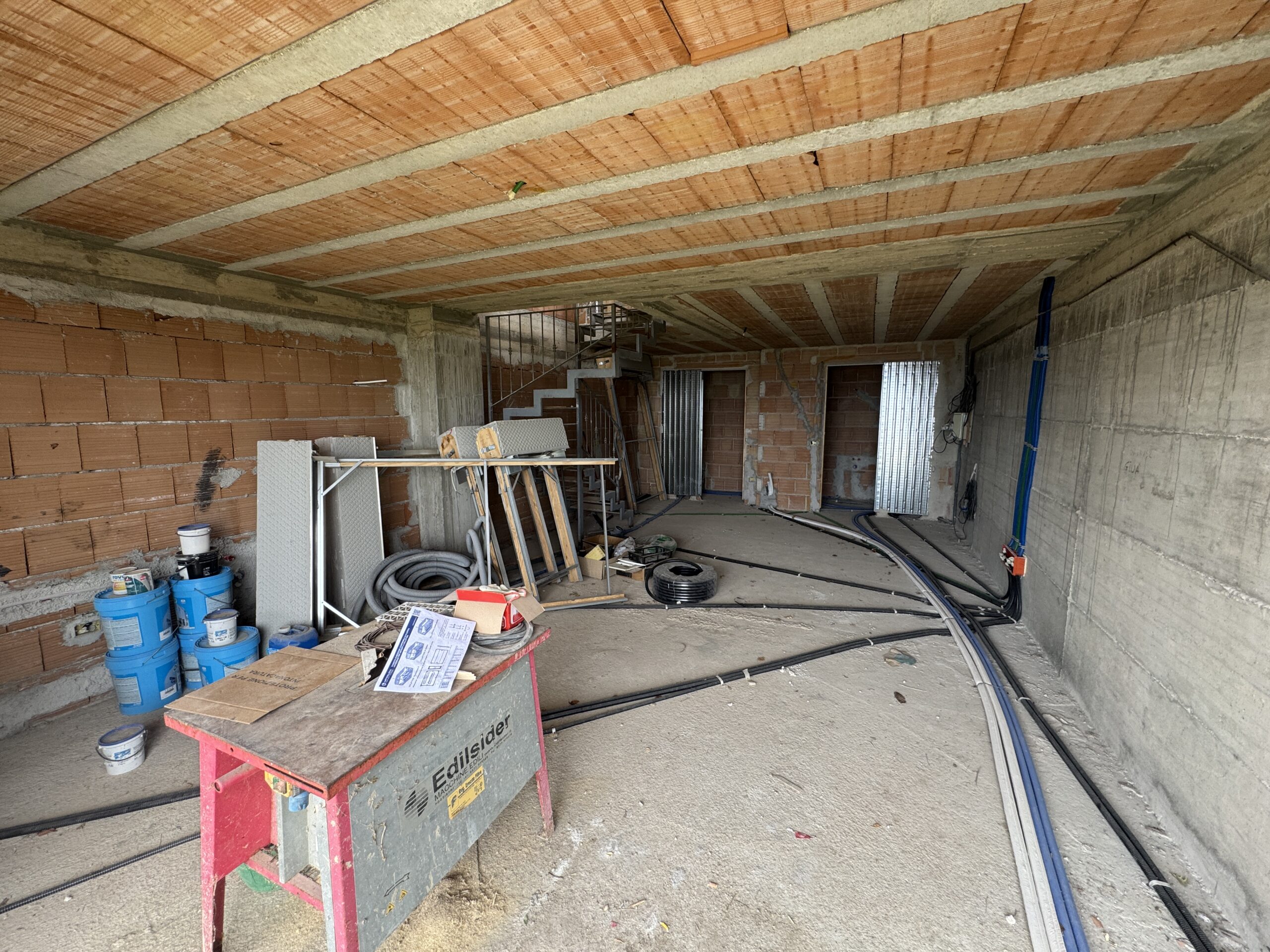 Villa overlooking Stromboli.