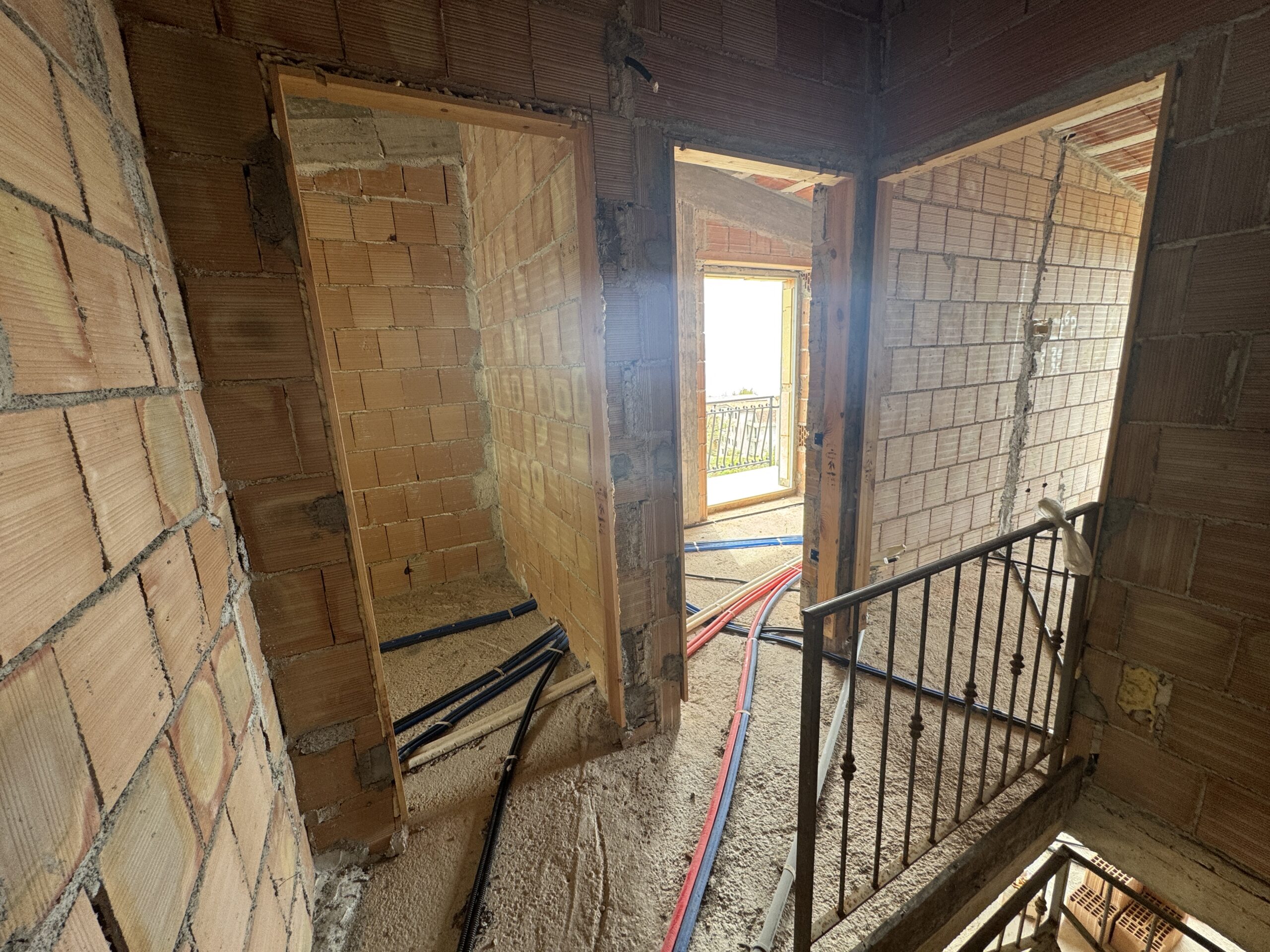 Villa overlooking Stromboli.