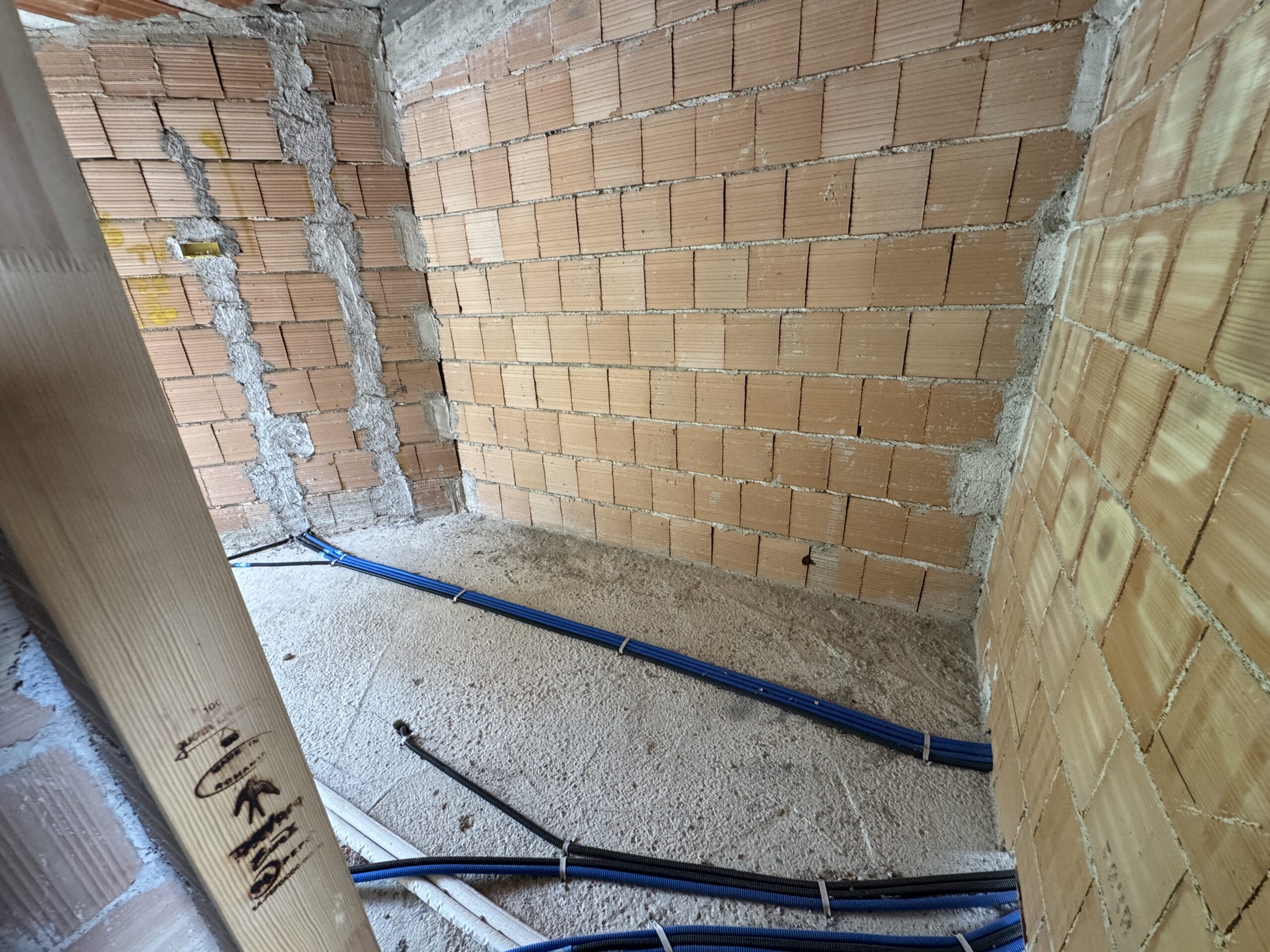 Villa overlooking Stromboli.