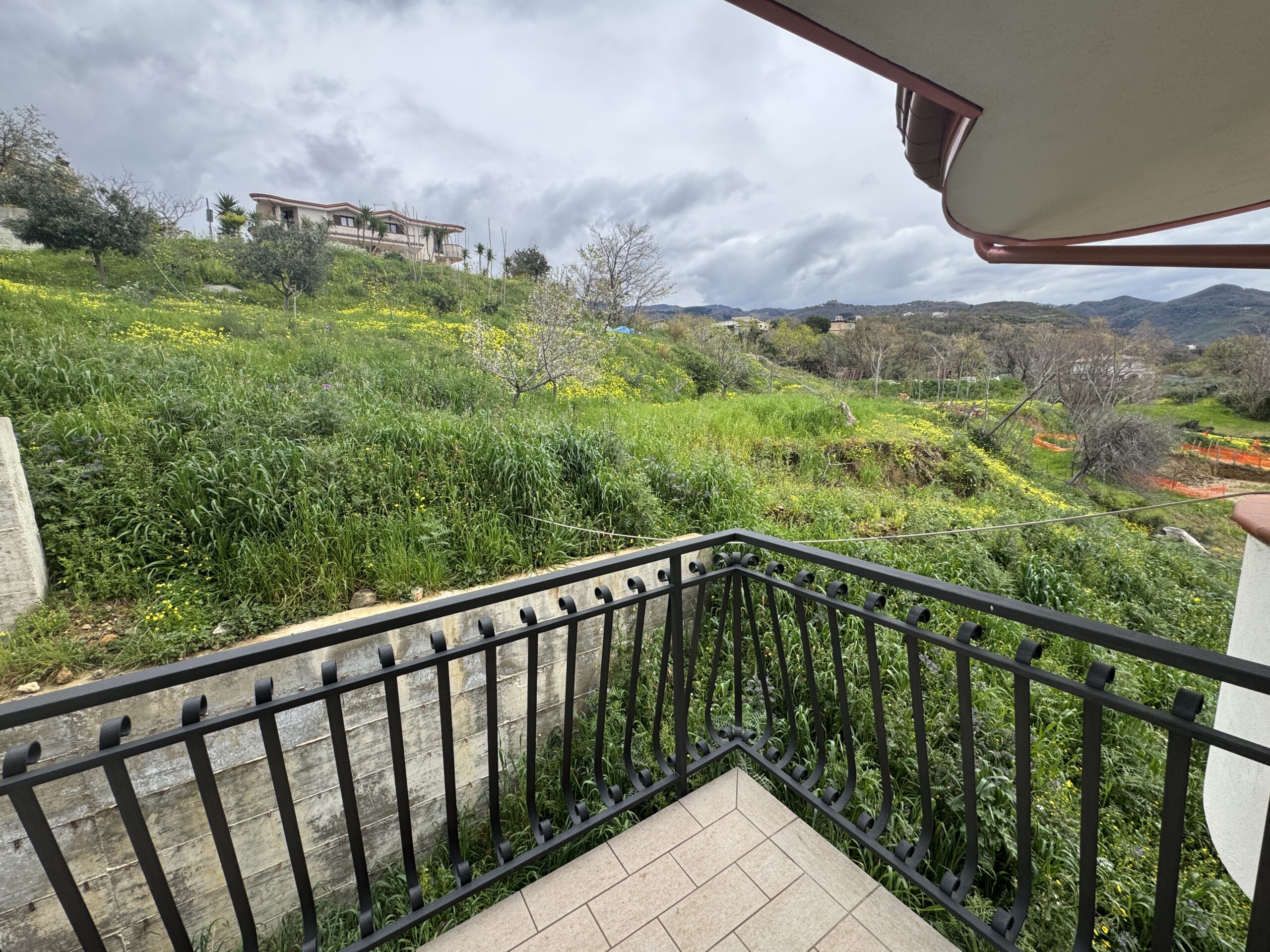 Villa overlooking Stromboli.