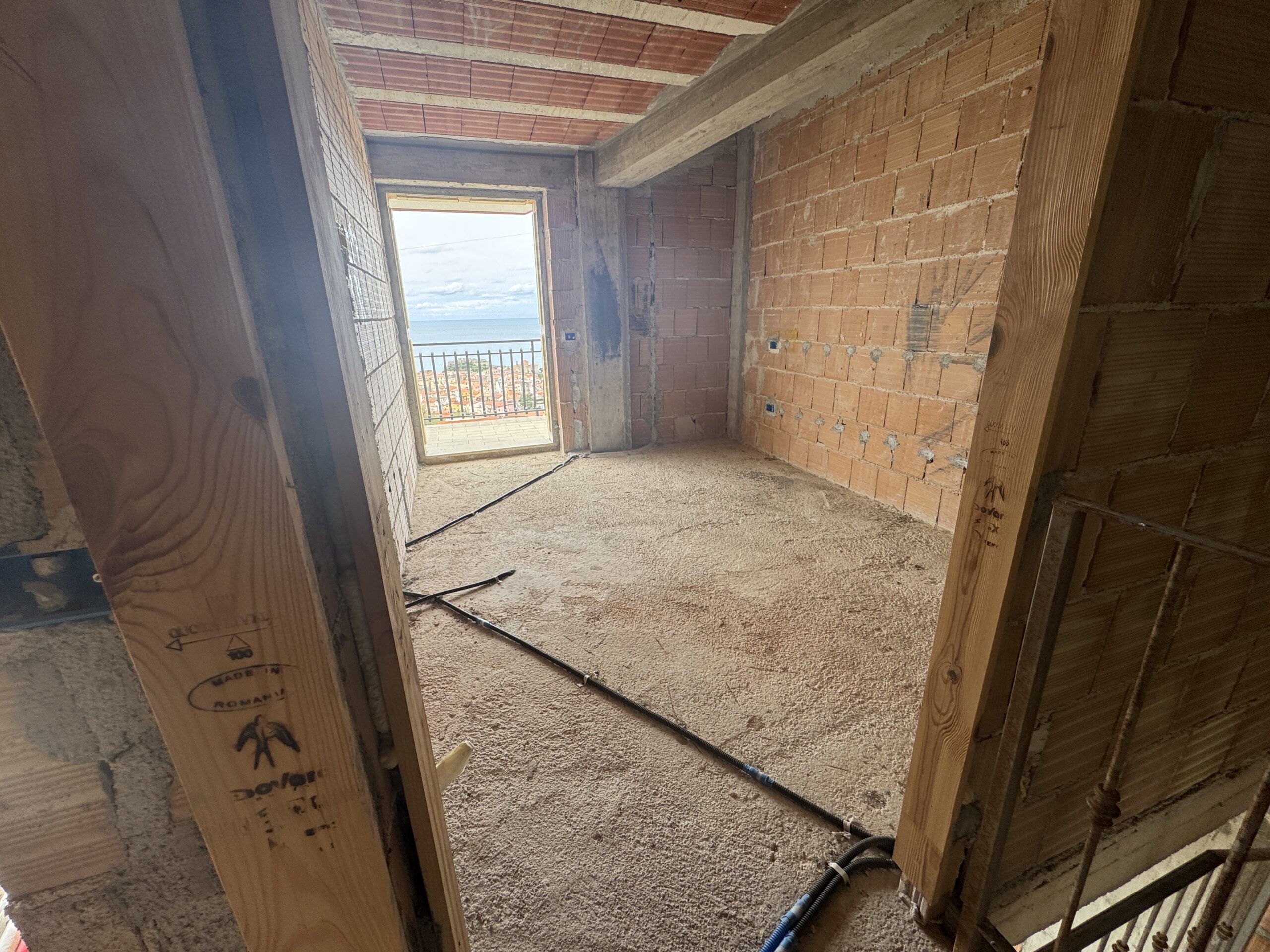 Villa overlooking Stromboli.