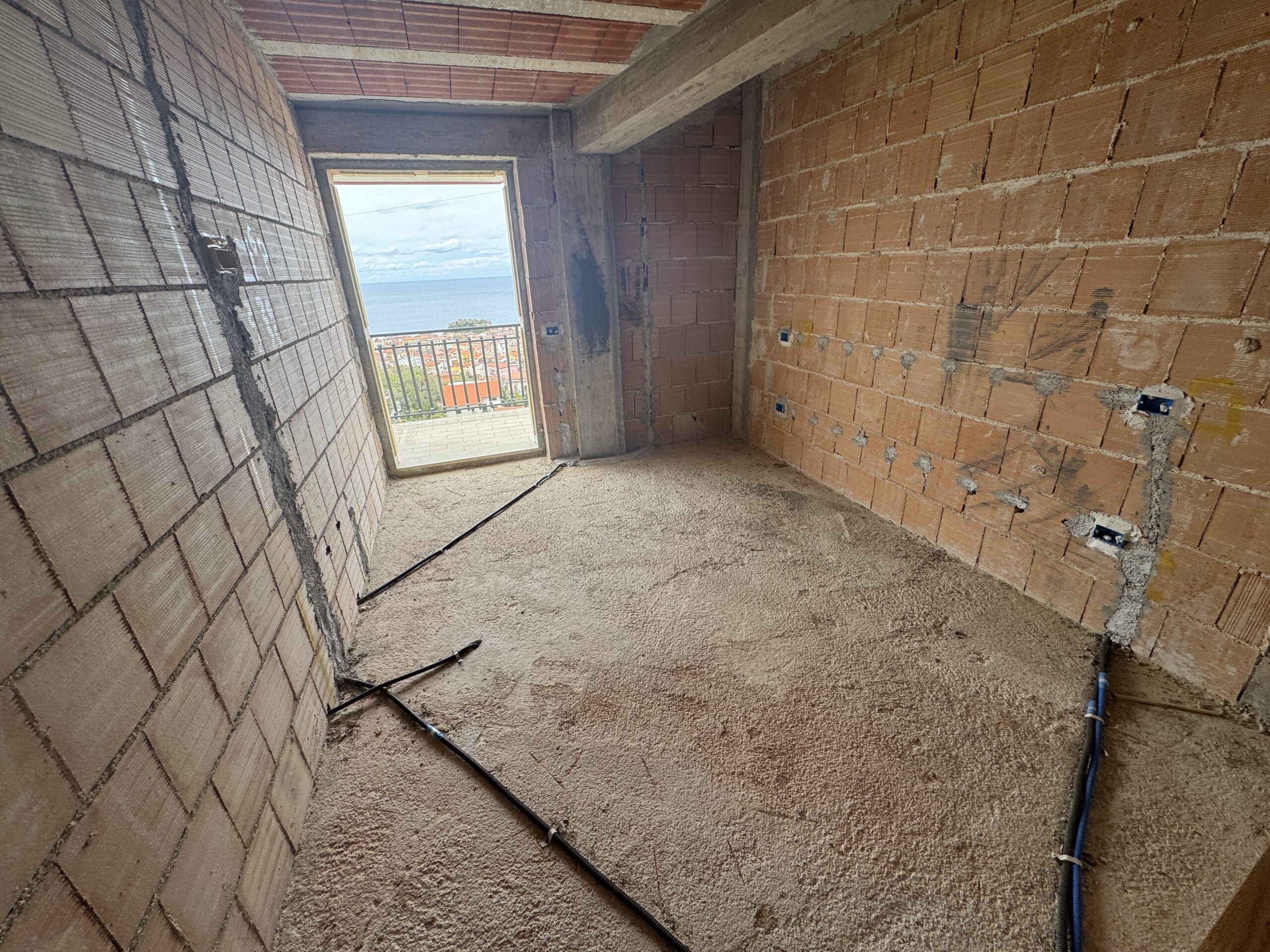 Villa overlooking Stromboli.