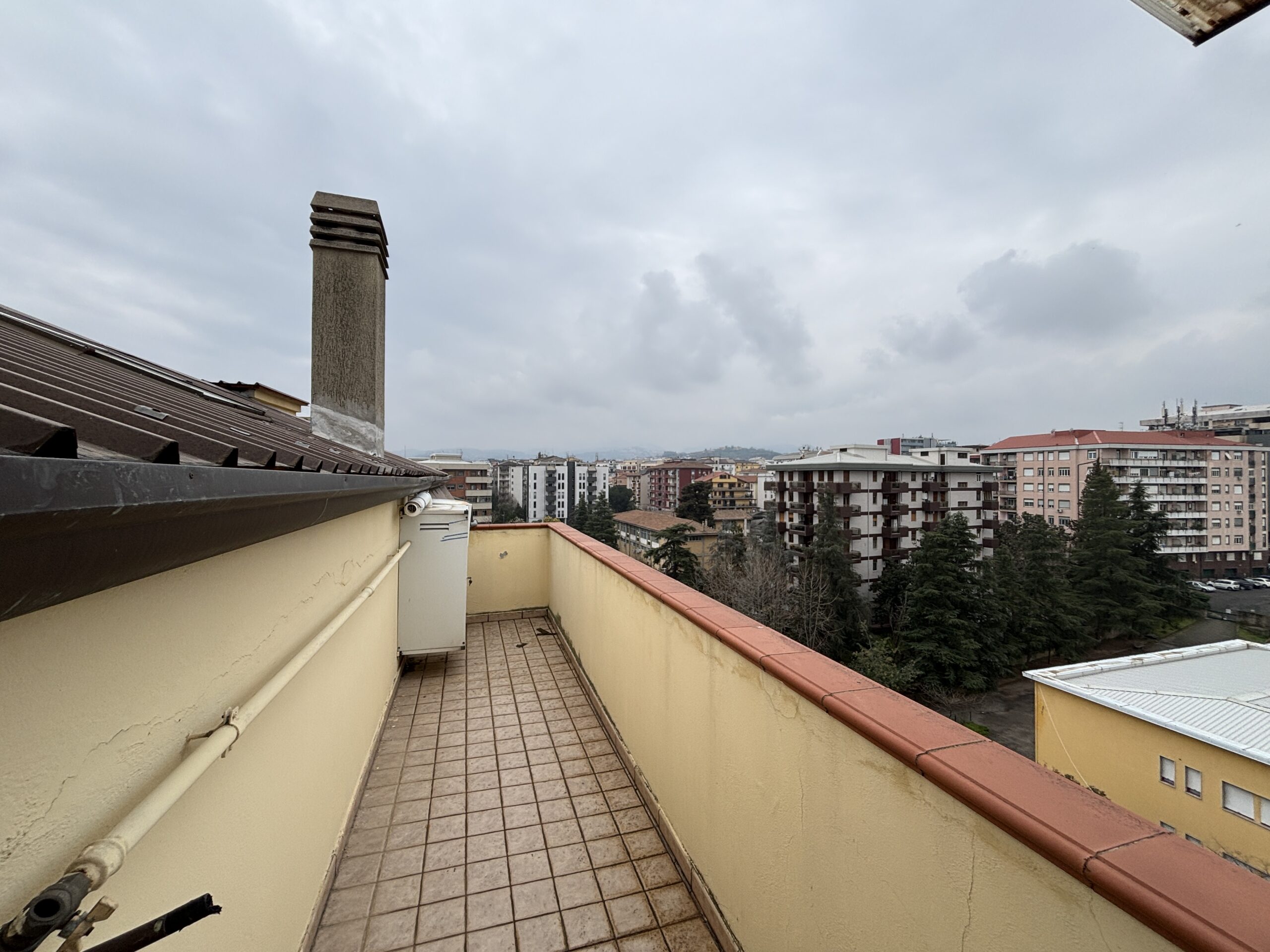 Attico panoramico a Cosenza.
