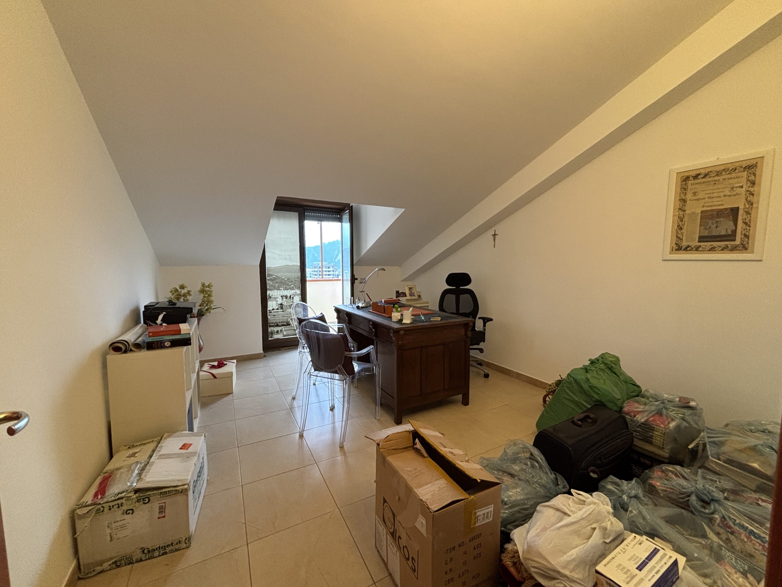 Attico panoramico a Cosenza.