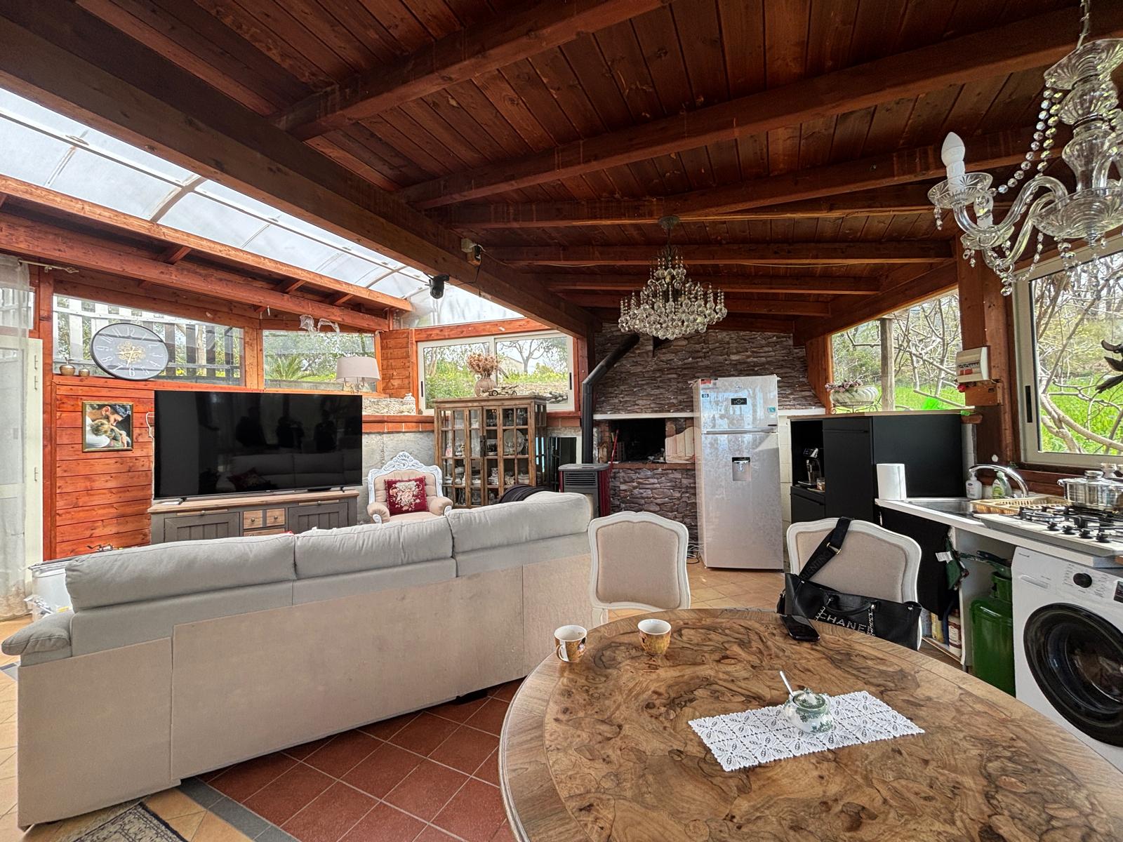 Beautiful home amidst greenery ideal for large family or guests.