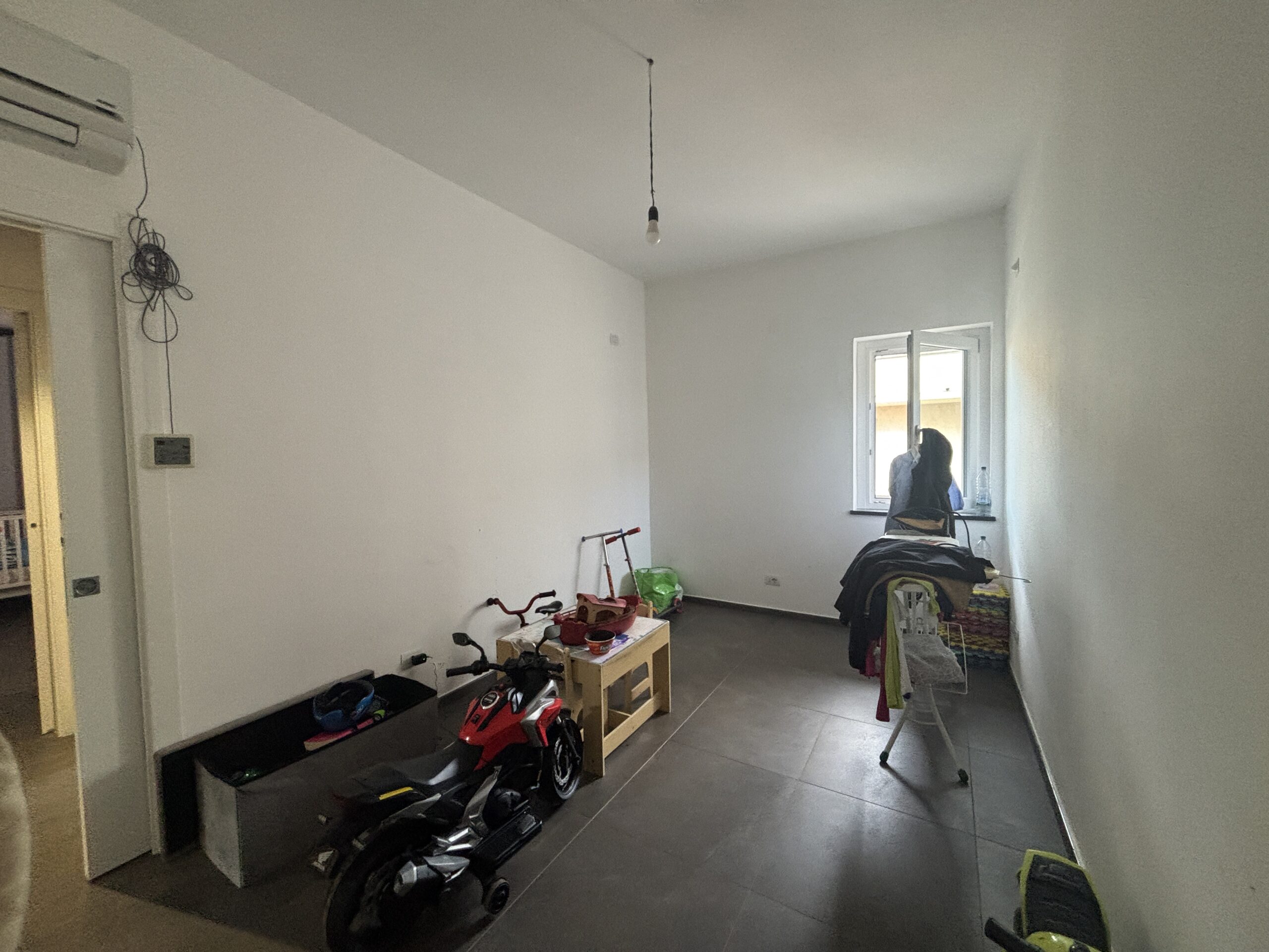A fully equipped flat, ready to move into