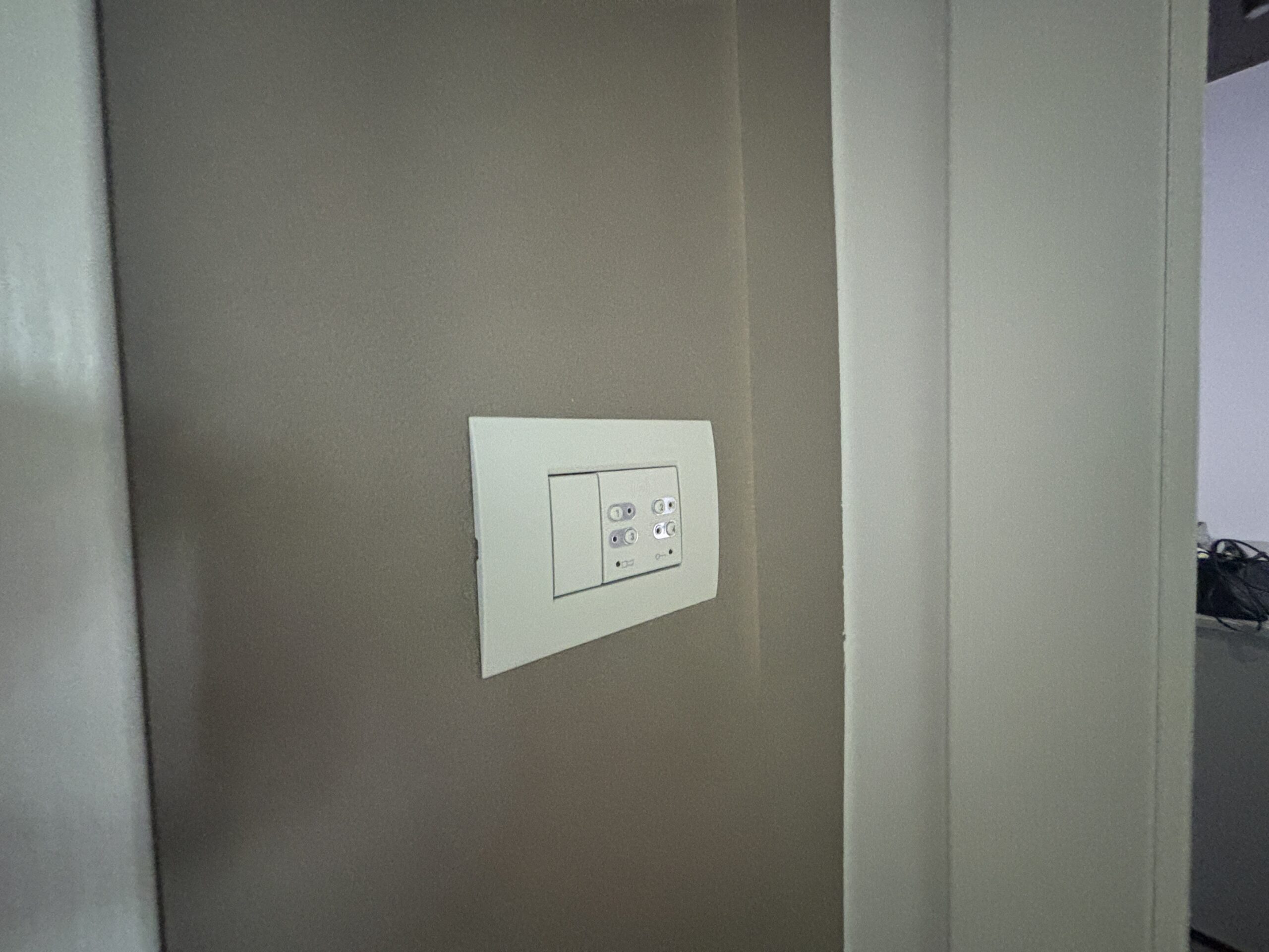 A fully equipped flat, ready to move into