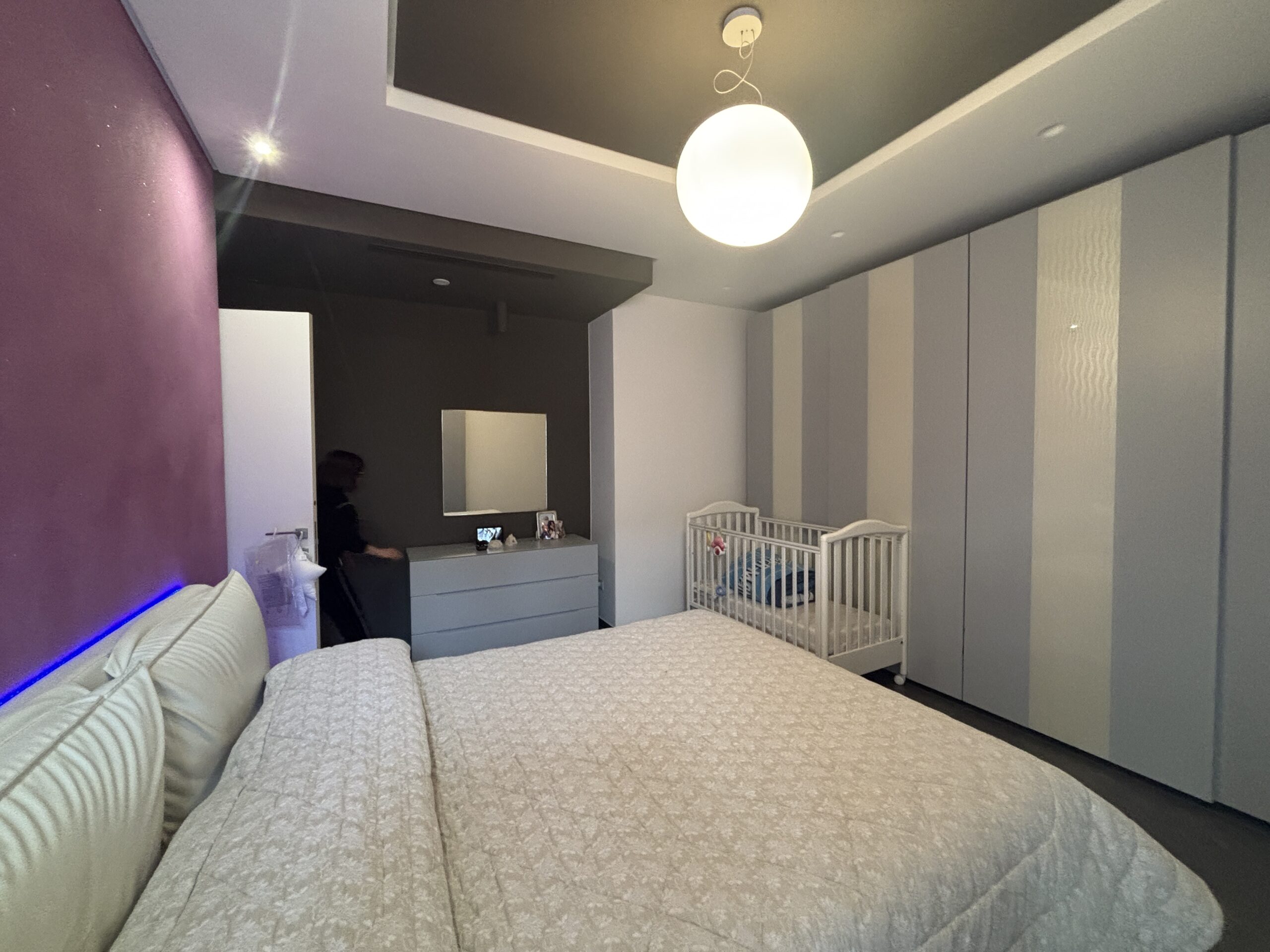 A fully equipped flat, ready to move into