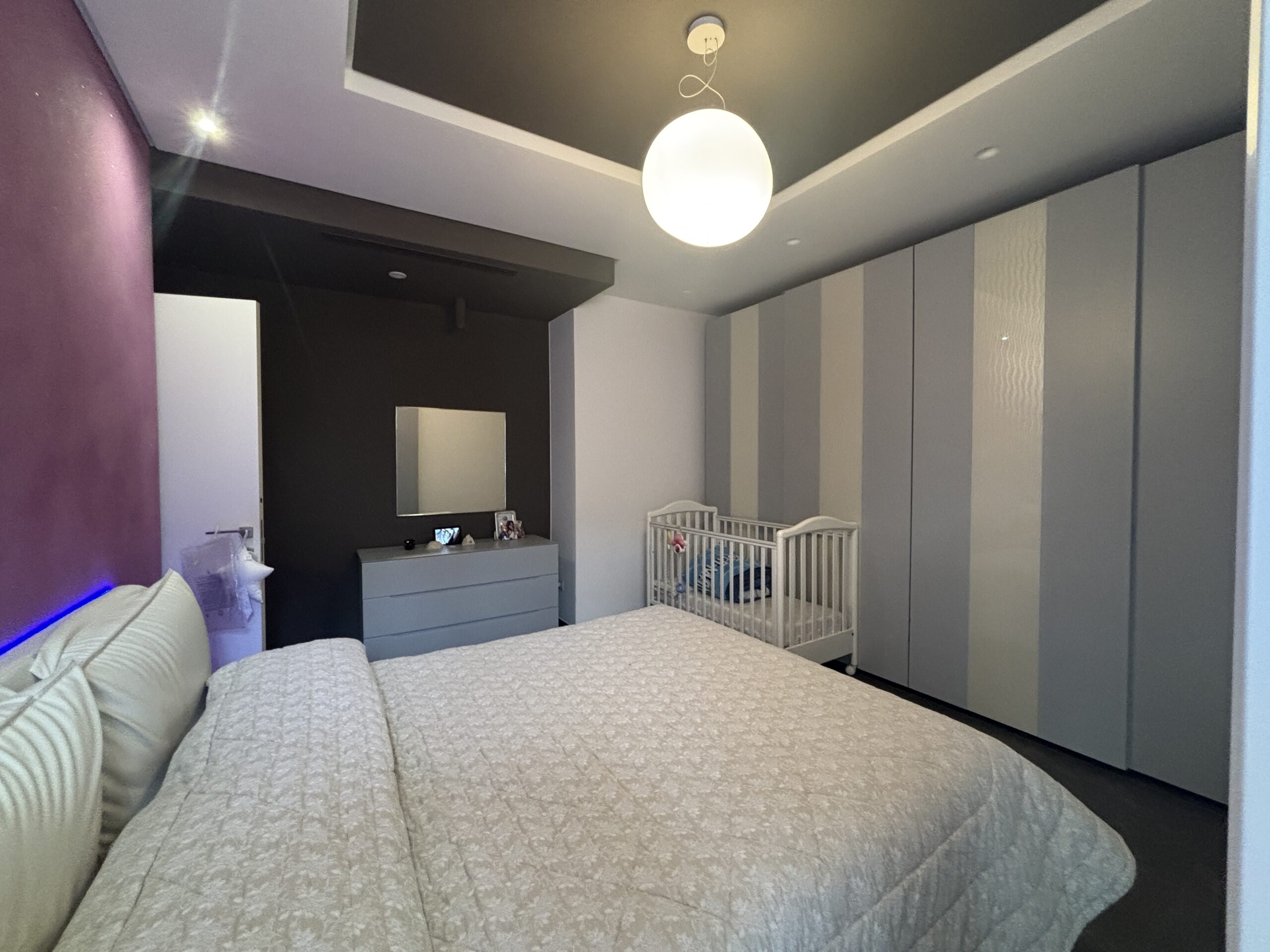 A fully equipped flat, ready to move into