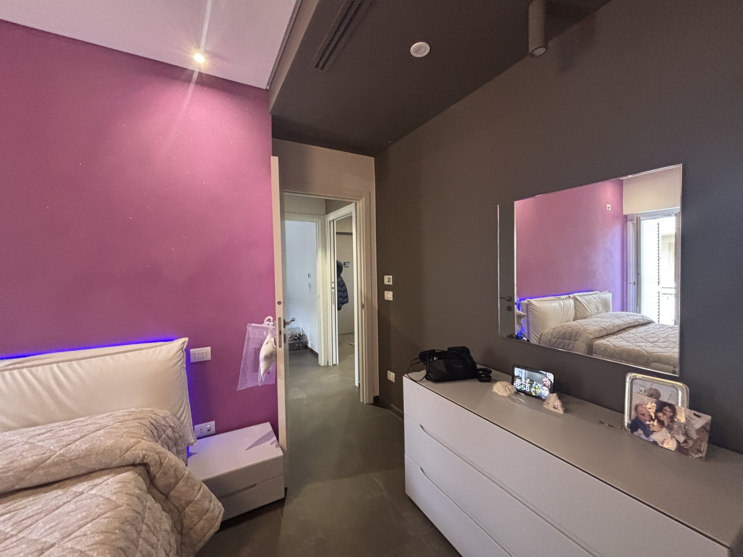 A fully equipped flat, ready to move into