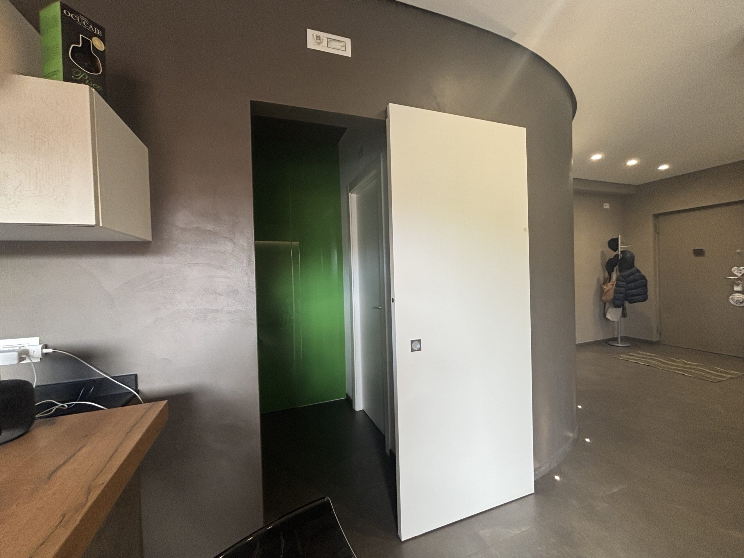 A fully equipped flat, ready to move into