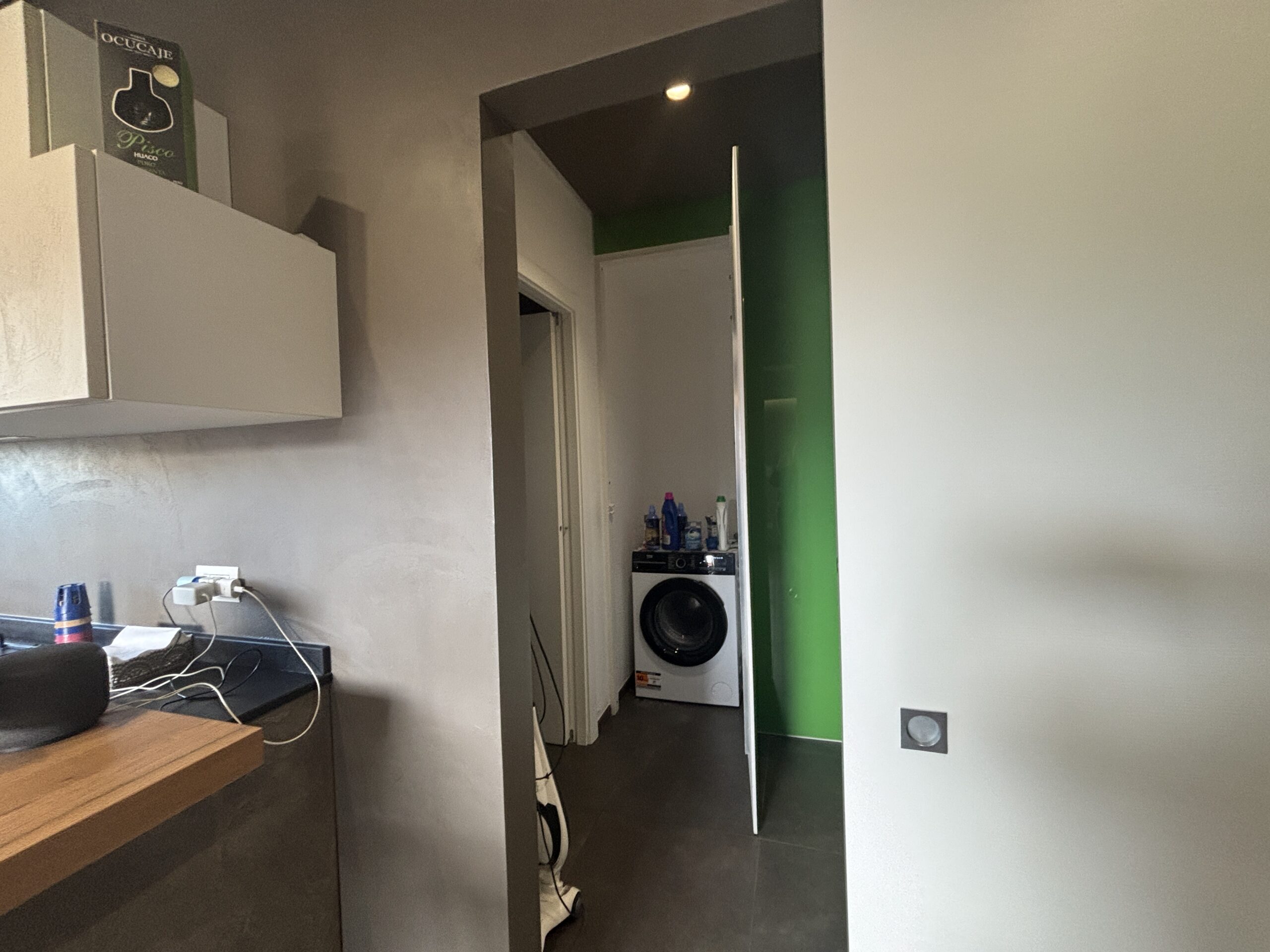 A fully equipped flat, ready to move into